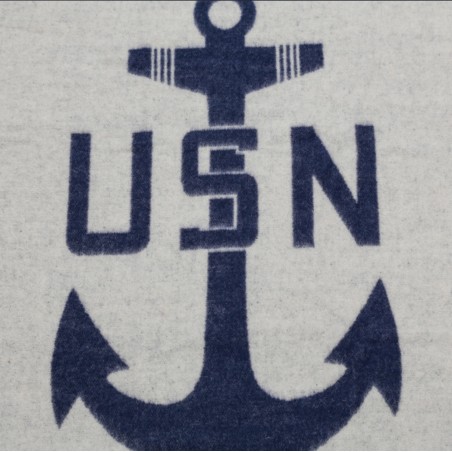 1969 US NAVY USN Wool Blanket Plaid Pike Brothers