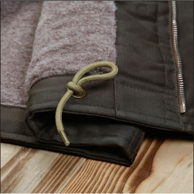 Veste de pont USN N1 Deck Jacket Waxed Oliv N-1...