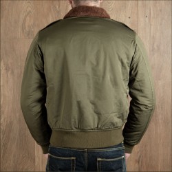 Pilot jacket B10 - 1943 B-10 Flight Jacket olive drab -... 2