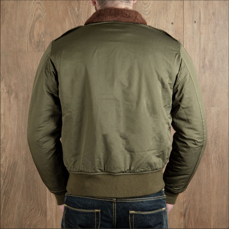 Pilotenjack B10 - 1943 B-10 Flight Jacket olive...