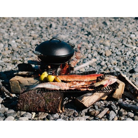 Barbecue Fonte Tout en un Iron Cast BBQ - Barebones Living