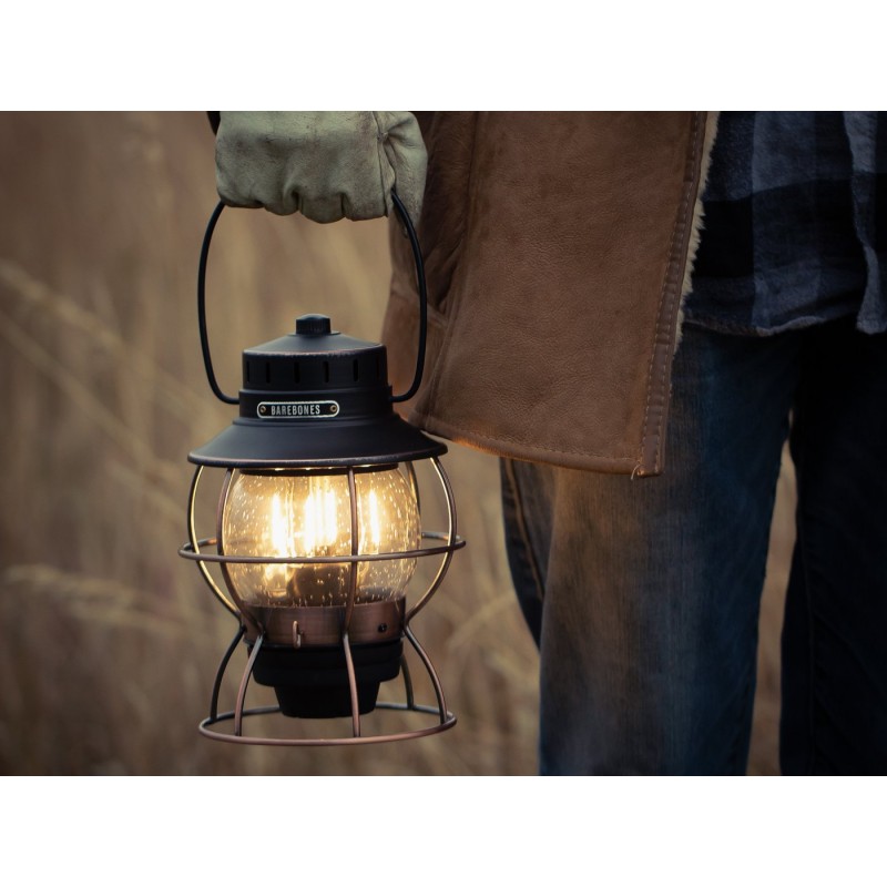 Vintage Portable USB Bronze LED Railroad...