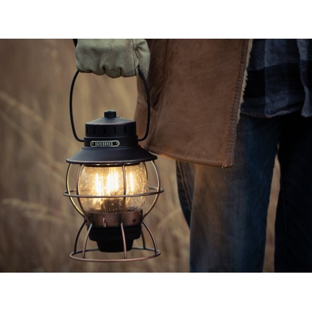 Vintage Eisenbahn LED-Laterne Tragbar USB Bronze – Railroad Lantern Barebones Living