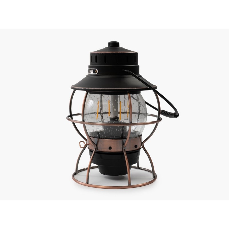 Vintage Eisenbahn LED-Laterne Tragbar USB...