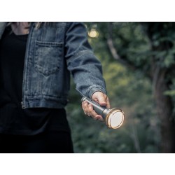 Grijze zaklamp - VINTAGE FLASHLIGHT GREY - Barebones Living 2