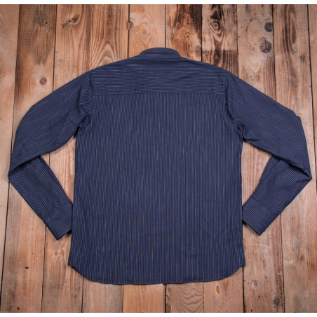 1908 Miner Shirt blau gestreift