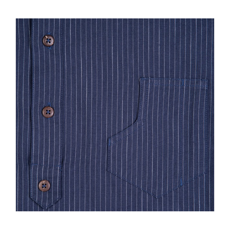 1908 Miner Shirt blauw gestreept