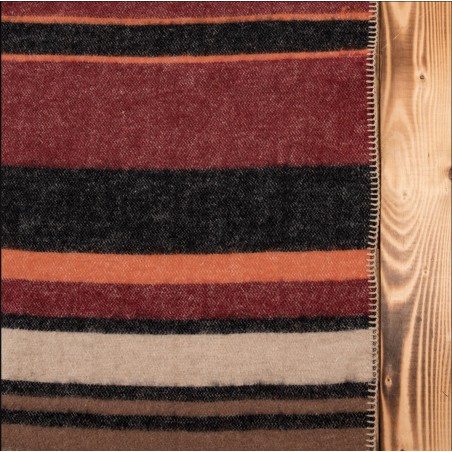 1969 Sunset Wool Blanket red Pike Brothers