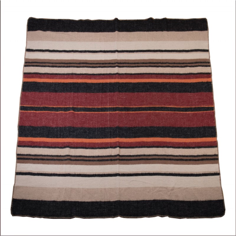1969 Sunset Wool Blanket red Pike Brothers