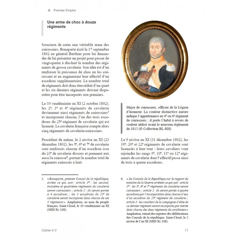 De kurassiers, Consulaat en Keizerrijk -...