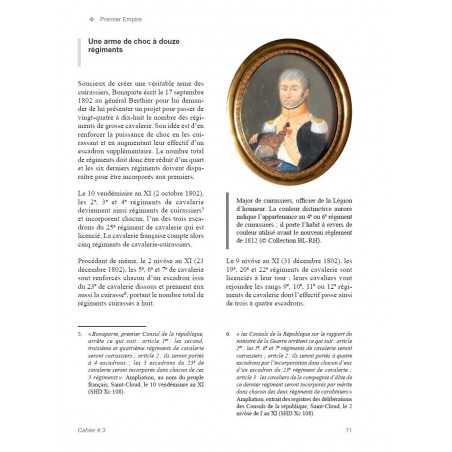 The Cuirassiers, Consulate and Empire - Organisation and Order of Battle