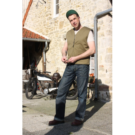 Jeans in denim 1936 Chopper 11 oz