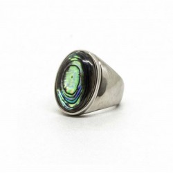 Siegelring Abalone - Black Pearl Creations