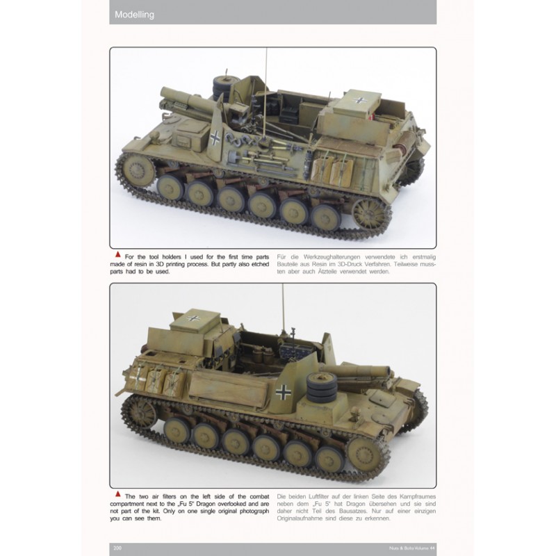 NUTS & BOLTS VOL. 44 - 15 cm S.I.G. 33 Auf...