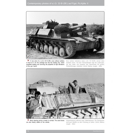NUTS & BOLTS VOL. 44 - 15 cm S.I.G. 33 Auf Fgst. Pz.Kpfw. II, III y Sturminfanteriegeschütz 33