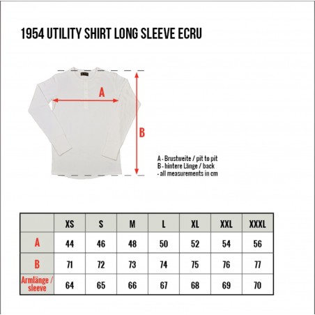 CAMISETA HENLEY 1954 UTILITY SHIRT LONG SLEEVE BROWN MELANGE – PIKE BROTHERS
