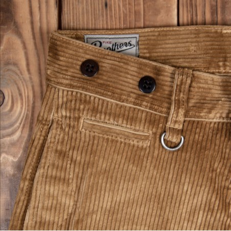 Mustard Corduroy Trousers 1942 Hunting Pant Goliath Cord Mustard - Pike Brothers