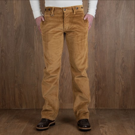 Senfgelbe Cordhose 1942 Hunting Pant Goliath Cord Mustard - Pike Brothers