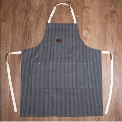 Selvedge Denim Apron 1927 Shop Apron Grey Wabash - Pike...