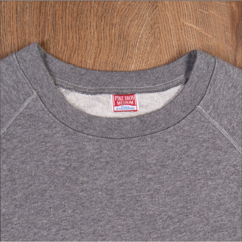 Kurzarm-Sweatshirt 1953 Hunnicutt BJ grey...