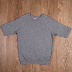 Kurzarm-Sweatshirt 1953 Hunnicutt BJ grey Chandail de...