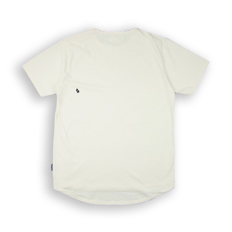 T-SHIRT 100 % BAUMWOLLE Turn 1 White - Kytone