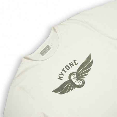 T-SHIRT 100% Cotton Turn 1 White - Kytone
