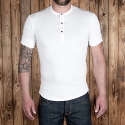 Henley-T-Shirt mit Knopfleiste und Kurzarm ecru - 1927...