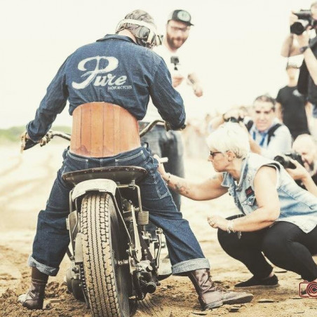 Combinaison en Denim - 1938 Mechanic Coverall 8oz indigo Pike Brothers