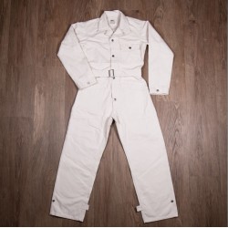 Witte denim overall - 1938 Mechanic Coverall off white... 2