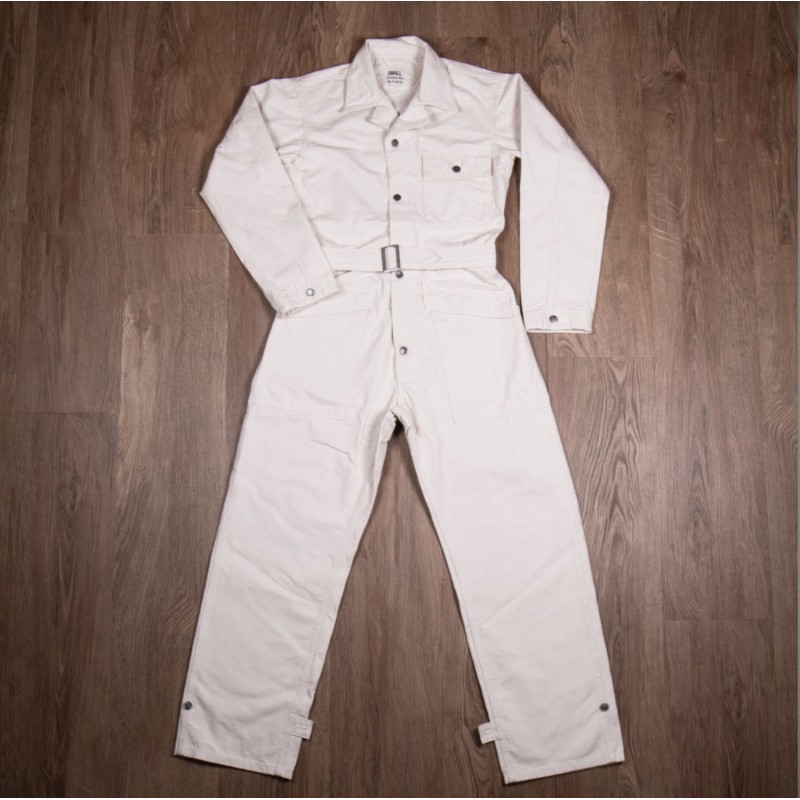 Weißer Denim-Overall – 1938 Mechanic Coverall...