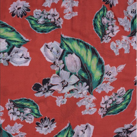 1947 Albert Shirt Hawaiian Shirt Pulemoku red - Pike Brothers