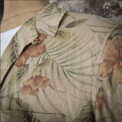 HAWAIIHEMD "VINTAGE FLOWERS" - Fleurs de Bagne 2