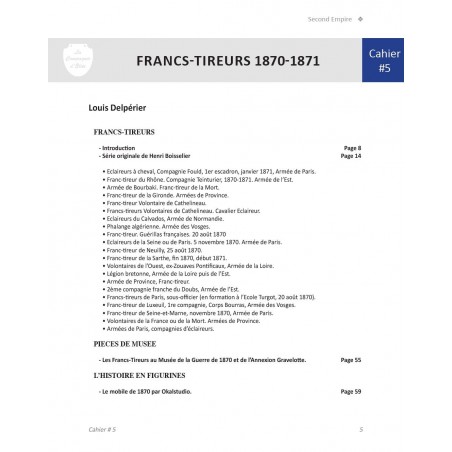 Les Francs-Tireurs 1870-1871