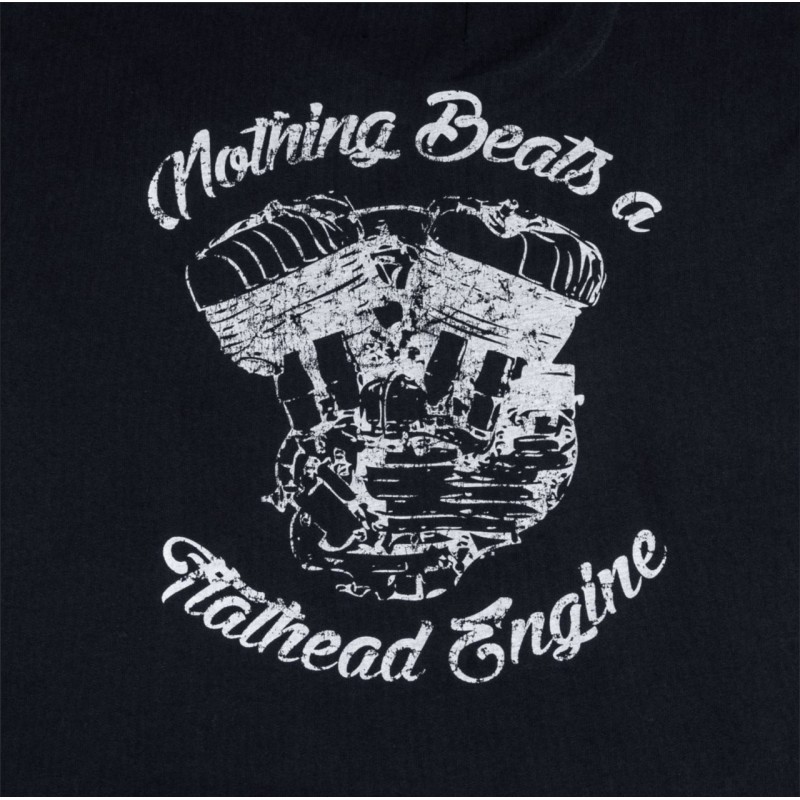T-Shirt Flathead Engine Schwarz - 1969 Sports...