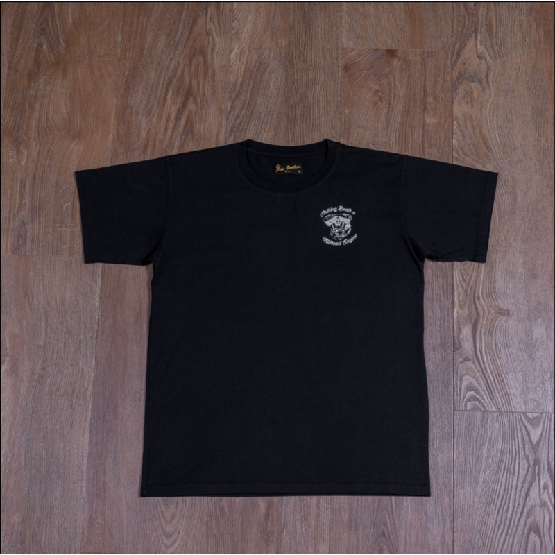 Black Flathead Engine T-Shirt - 1969 Sports Tee...