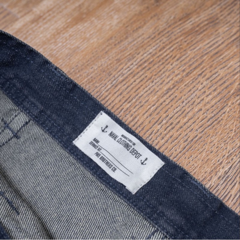 US NAVY WW2 JEANS - 1940 USN Dungarees 10oz...
