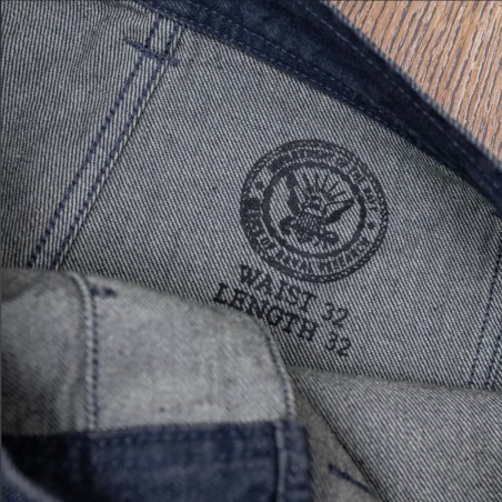 JEANS US NAVY WW2 - 1940 USN Dungarees 10oz Indigo - Pike Brothers