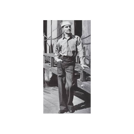 US NAVY WW2 JEANS - 1940 USN Dungarees 10oz Indigo - Pike Brothers