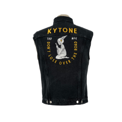 Weste Rick Denim Bestickt - Kytone
