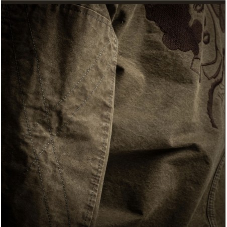 TAP 51 Camerone Military Canvas Jacket "Je ne regrette rien" - Fleurs de Bagne