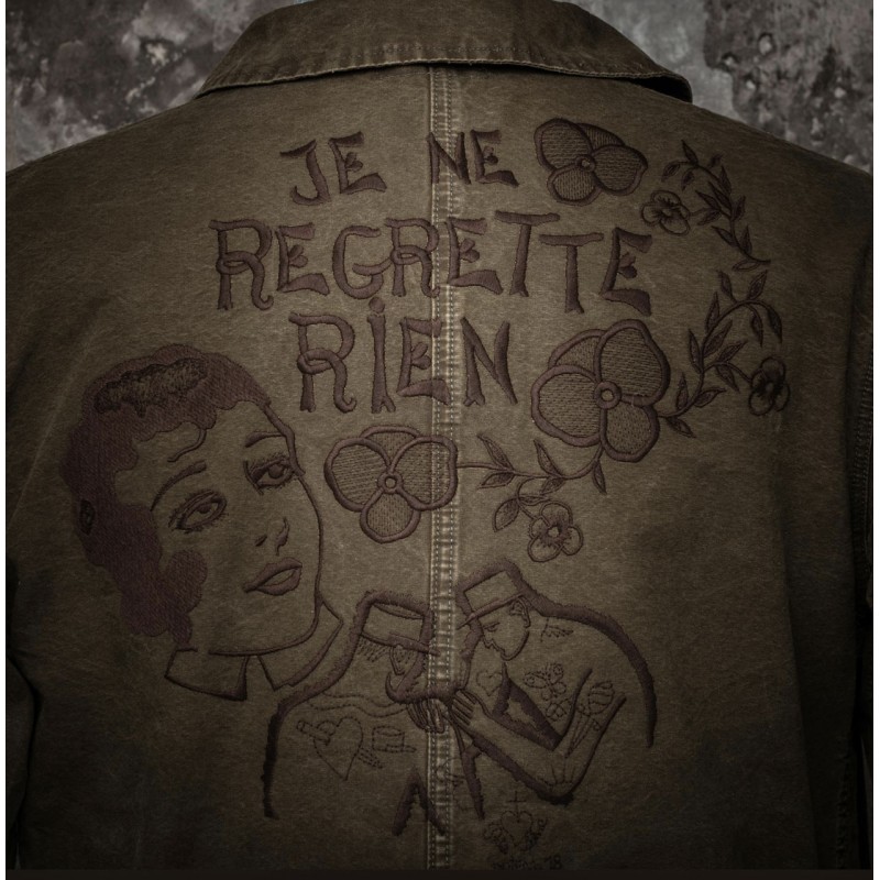 TAP 51 Camerone Military Canvas Jacket "Je ne...
