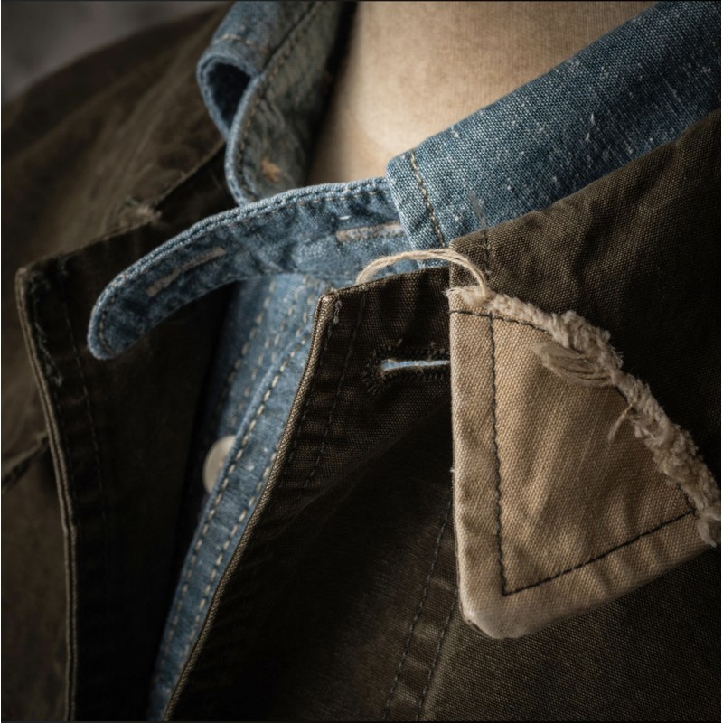 Jacke aus Militärplane TAP 51 Camerone "Je ne...