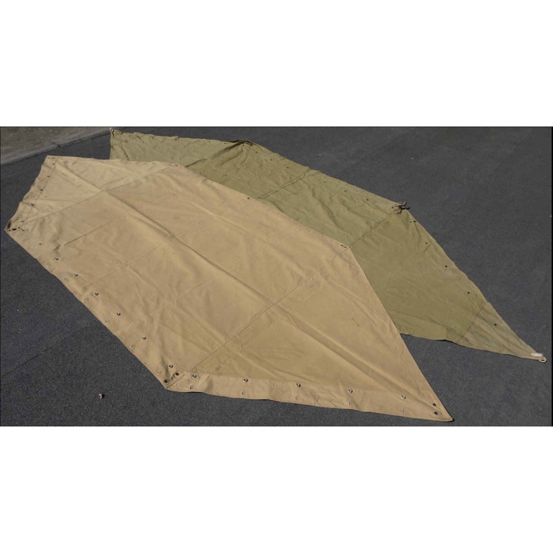 Jacke aus Militärplane TAP 51 Camerone "Je ne...