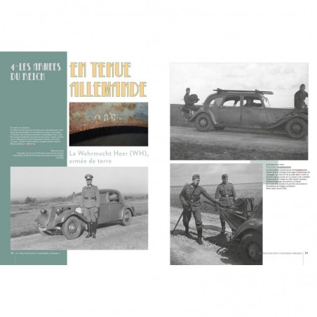 La Traction Avant Citroen sous l'Uniforme - Tome 2