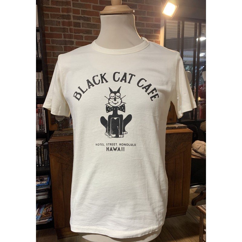 Camiseta Black Cat Café - In Memories Sportswear