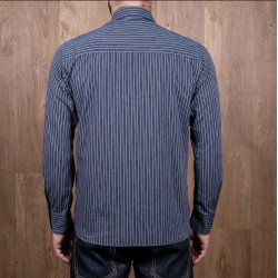 Classic Blue Cotton Shirt - 1947 Albatros Shirt Beaumont... 2