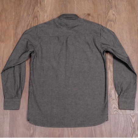 Baumwollhemd - 1937 Roamer Shirt Charcoal Grey Pike Brothers