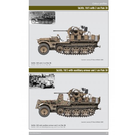 NUTS & BOLTS VOL. 45 - Sd.Kfz. 10 - leichter Zugkraftwagen de 1 tonelada y variantes