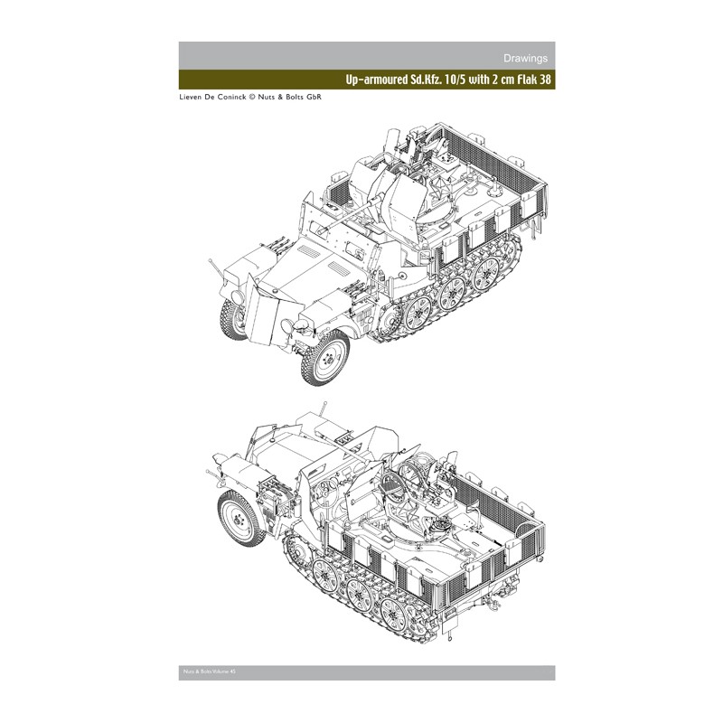 NUTS & BOLTS VOL. 45 - Sd.Kfz. 10 - leichter...
